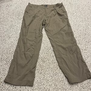 Royal Robbins Men's Hiking Pants Sz 40x30 Tan Outdoor Gorpcore Trail Camping